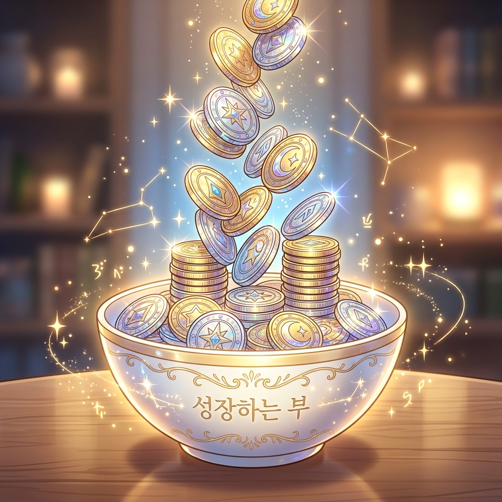 쌓이는 동전 / 적정선